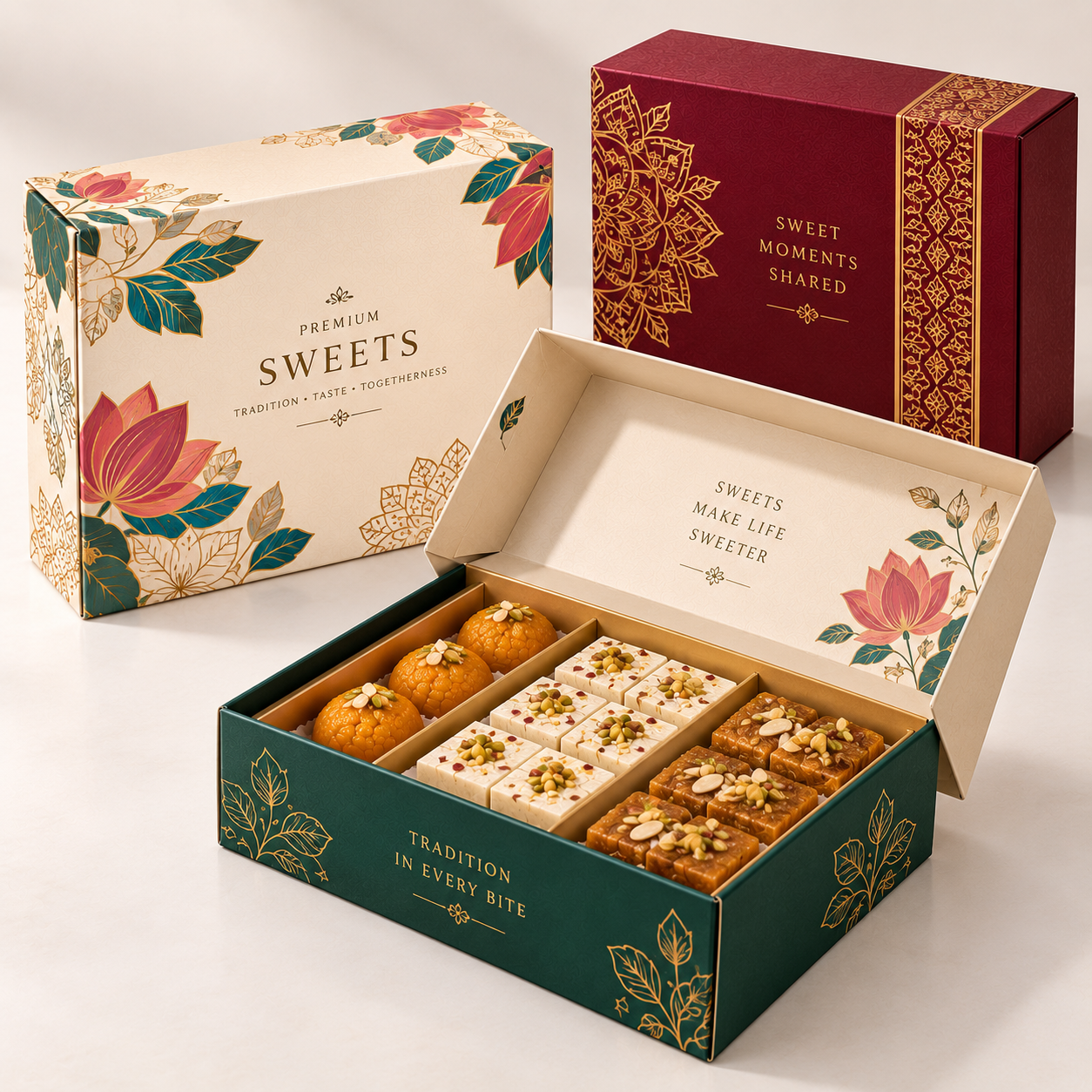 Custom Printed Sweet Boxes