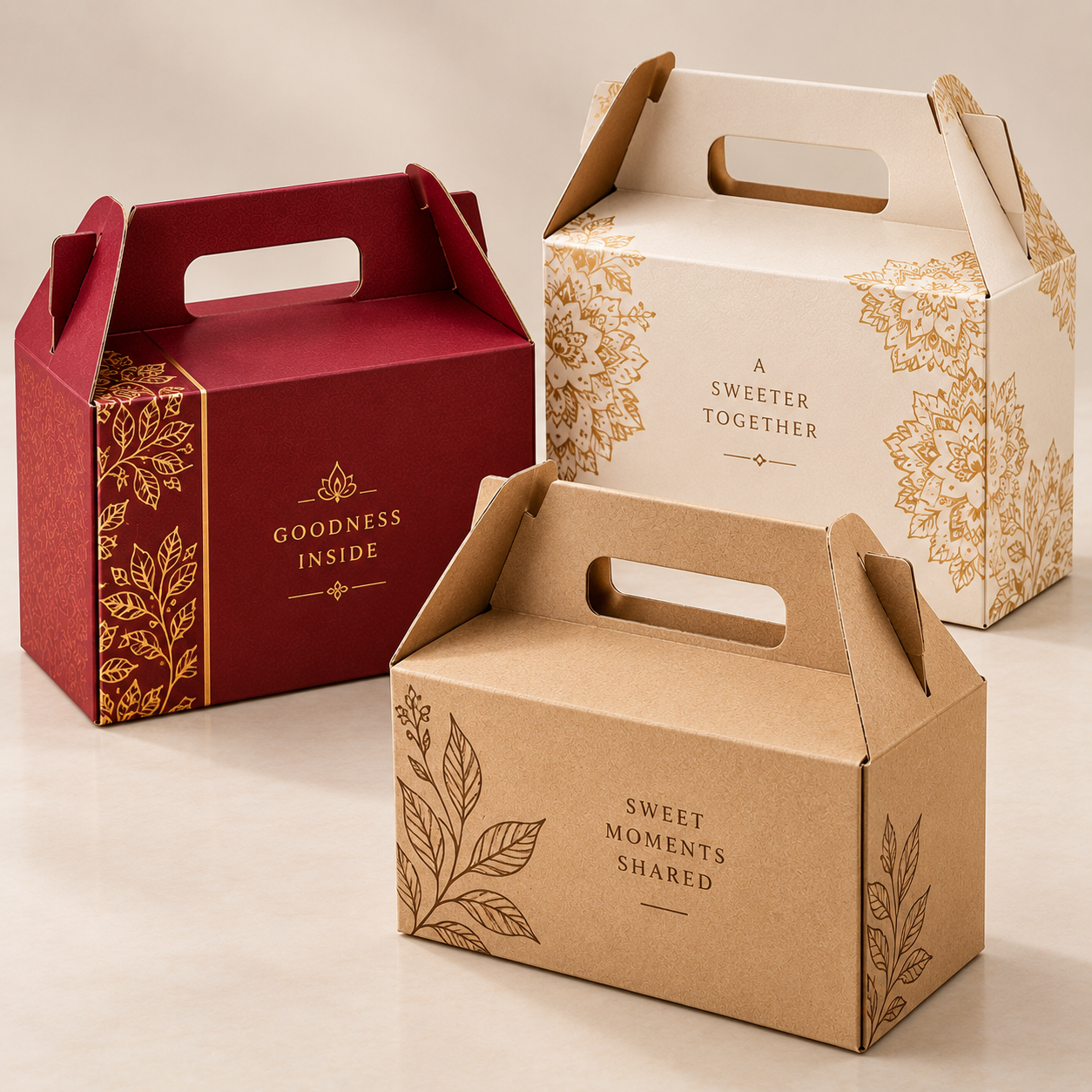 Handle Carry Boxes